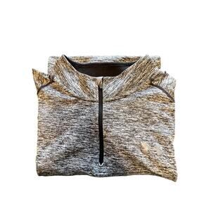 Under Armour 1/4 zip pullover Shirt Men"s 2XL Long Sleeve Athletic Heatgear